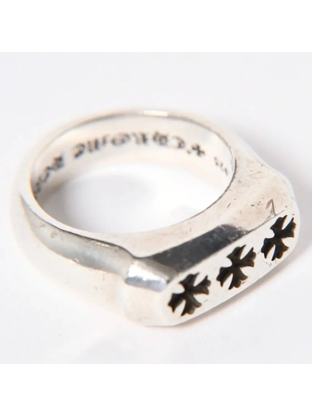 Chrome Hearts Ring Lil PJ Plus 925 Sterling Silver